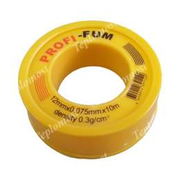 Фум.лента  широкая бел  PROFI FUM 15м*19мм*0,20мм