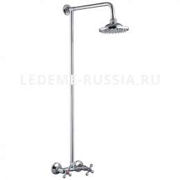 Смес. д/в  Ledeme    2408  душ, стойка, кер.