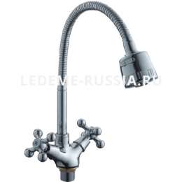 Смес. д/к  Ledeme    4319-3 кер., гиб излив