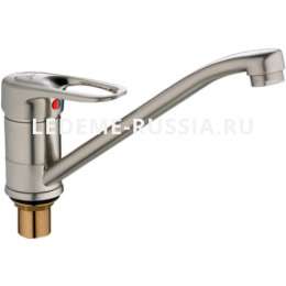 Смес. д/к  Ledeme    4904А d 40 на гайке,сатин.