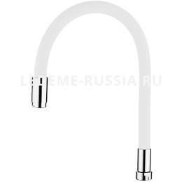 Излив  кухня    Imp DK-768В силик БЕЛЫЙ