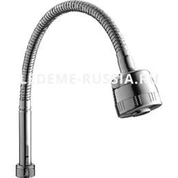 Излив LEDEME  кухня  Imp L-7501 ГИБКИЙ ХРОМ