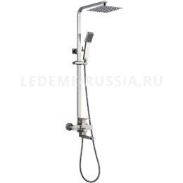 Смес. д/в  Ledeme    72433 нерж сталь троп душ