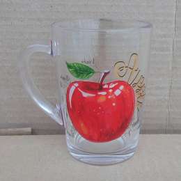 Кружка Капуччино" Полезное яблоко  07С1334ДЗ/20"