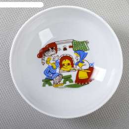 Миска  350 Веселый колобок    03907