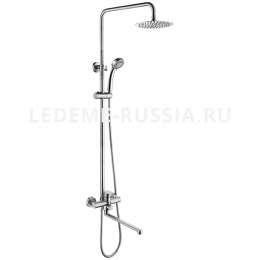 Смес. д/в  Ledeme    72403-2 нерж сталь троп душ