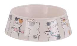 Миска для кошек Мур-мяу  0,3 л св.беж  М7853/30