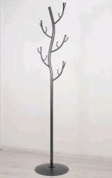 Вешалка-стойка № 9 Дерево графит 211 /1