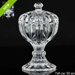 Икорница на ножке с кр. 7*6 см   0233KTCJ/72