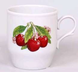 Кружка  350мл  Русское поле Вишня    10718/24