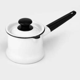 Ковш  1л  с крышкой  К90204-072/4  СА бел.