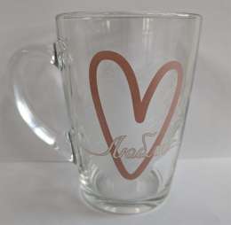 Кружка Капуччино" Люблю  07С1334ДЗ/20"