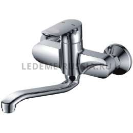 Смес. д/к  Ledeme    4660 d35 настенный латунь