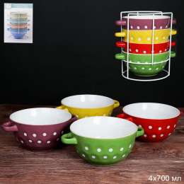 Н-р  бульонниц 4пр.  м/п   18812-7