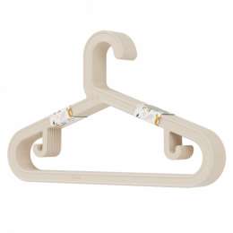 Набор вешалок-плечиков детских беж. 8шт  М8872/6