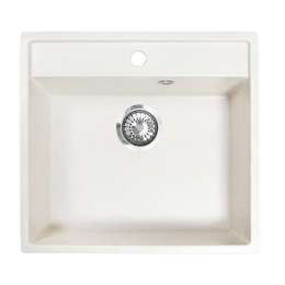 Мойка SimGranS-13  56,5х50,5см   белая