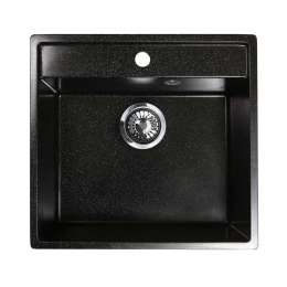 Мойка SimGranS-13  56,5х50,5см черная