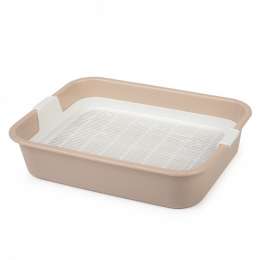 Лоток для кошек  Мурка бежевый  М8996/22