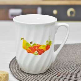 Кружка  225мл Фруктовый микс   эконом к