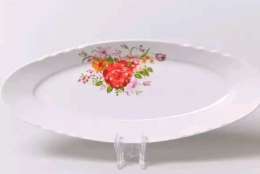 Селедочница  300 мм  Вырезной край  Натали  08992