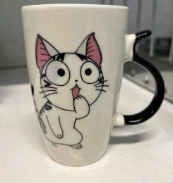 Кружка  -122SQ   400мл  Котики  /48  737713