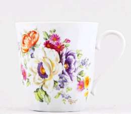 Кружка  350мл  Витая  Мейсенский букет  12278/24