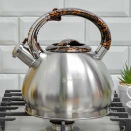 ZЧайник 3л нерж.со свист.индукц. Z-4496