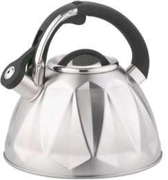 ZЧайник 3л нерж.со свист.индукц. Z-4544