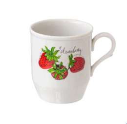 Кружка  350мл  Русское поле Клубничное настроение/24  111632