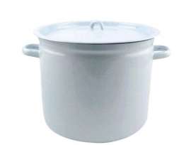 Кастрюля12,0 л  белый рябчик  С1624/Рб