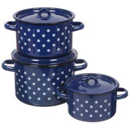 чНабор  1С33    Белый горох син  (1,5 2,9 4,5)