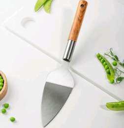 Лопатка нерж бук 28,2*5,7   /6  882-386