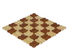 Подставка под горячее 19*19. бамбук Клетка 888-028