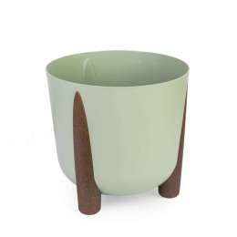 Кашпо  на ножках Жардин"  21л оливковый М9144/2"