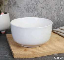 Вертикаль Салатник  500мл  белый 743261/32