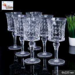 Н-р фужеров 220мл 6пр  JY8010-3   720076