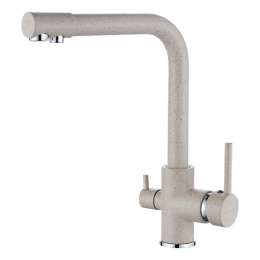 Смес. д/к  Ledeme    4055К-3  с вых. д/пит. воды бежевый