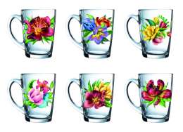 Кружка Капуччино" Райские цветы   07С1334ДЗ/20"