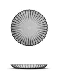 Тарелка Магия 19см десертная  25с2435  19,5см  /24